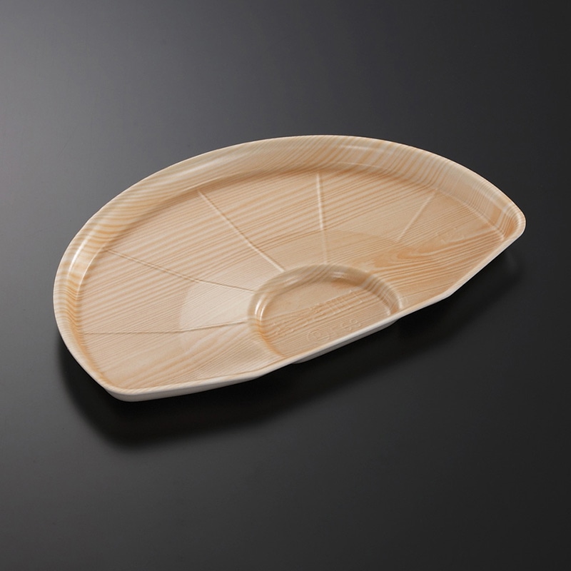 中央化学 汎用トレー 扇皿 1 木曽 50枚/袋(ご注文単位12袋)【直送品】