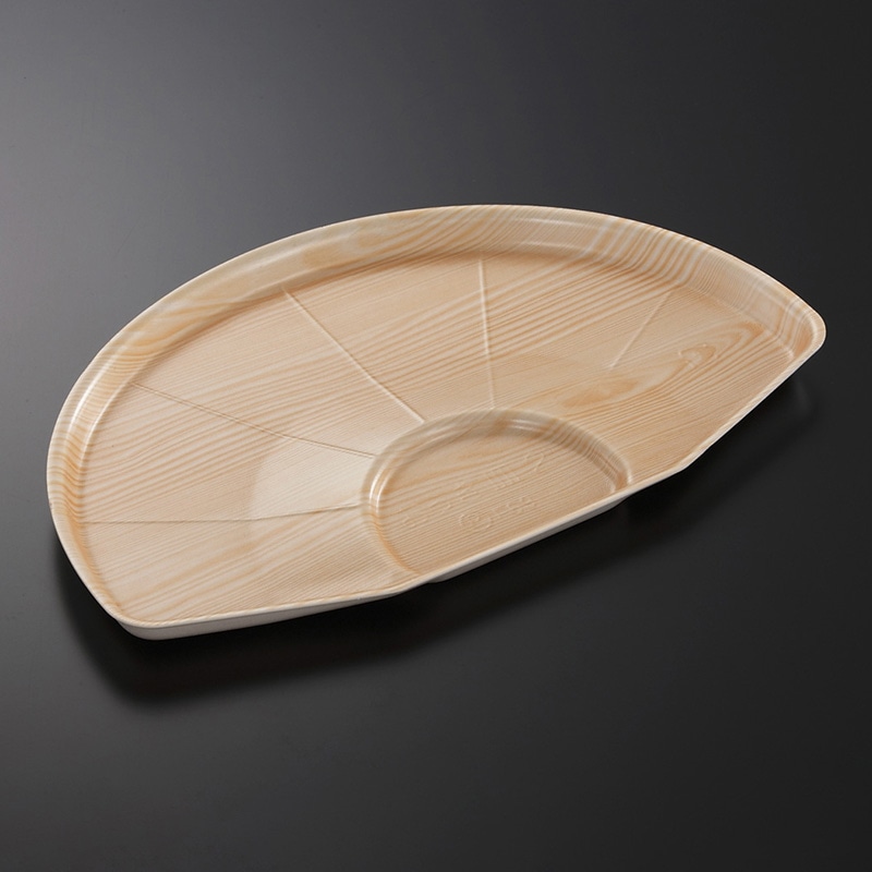 中央化学 汎用トレー 扇皿 2 木曽 50枚/袋(ご注文単位8袋)【直送品】