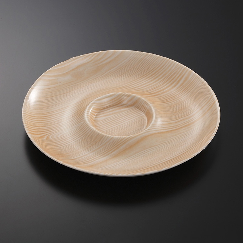 中央化学 汎用発泡トレー 丸トレー 25 木曽内 50枚/袋（ご注文単位12袋）【直送品】