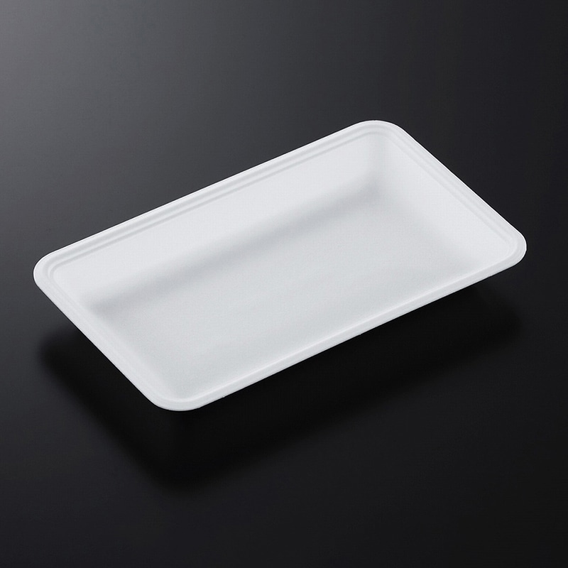 中央化学 発泡トレー容器 CNトレー 25-15F (L) 白 100枚/袋（ご注文単位12袋）【直送品】