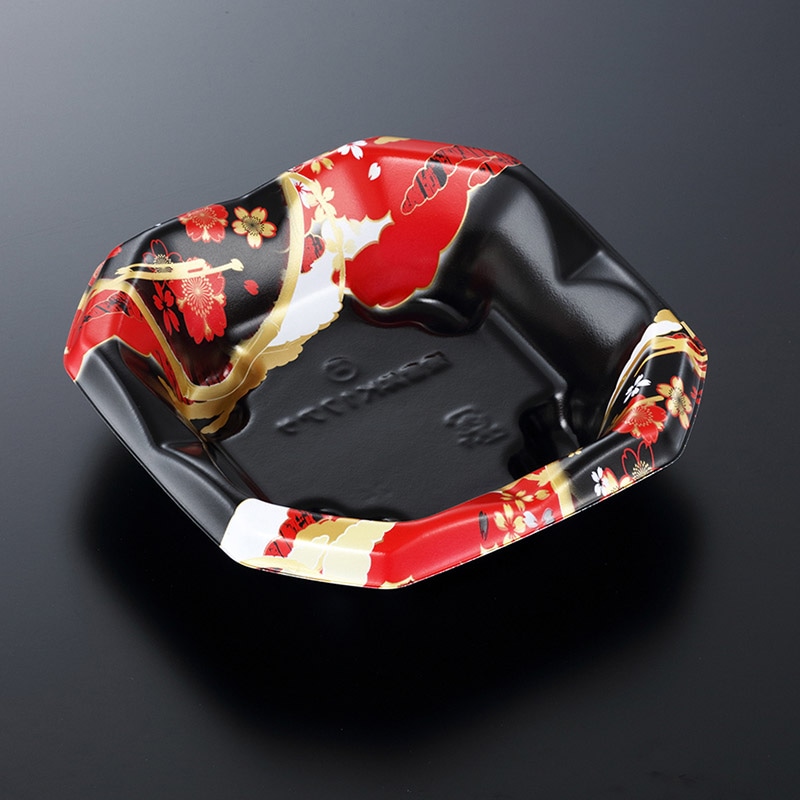 中央化学 丼容器 SD波音丼 本体 K17浅 唄R-BK 50枚/袋（ご注文単位18袋）【直送品】