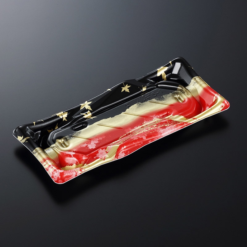 中央化学 寿司容器 剣 本体 5-1 はな楽R 50枚/袋（ご注文単位20袋）【直送品】