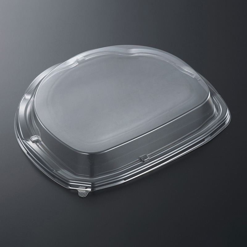 中央化学 刺身容器 旬花 外嵌合蓋 26-22  50枚/袋（ご注文単位8袋）【直送品】