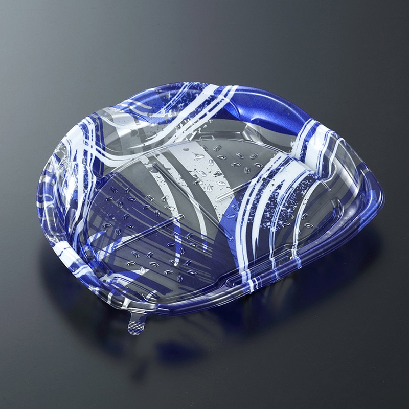 中央化学 刺身容器 旬花 本体 21-18 水筆B 50枚/袋（ご注文単位18袋）【直送品】