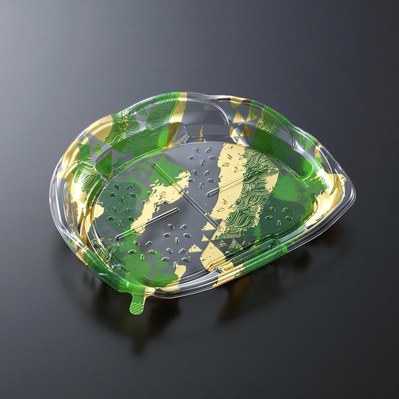 中央化学 刺身容器 旬花 本体 21-18 みすみGN 50枚/袋（ご注文単位18袋）【直送品】