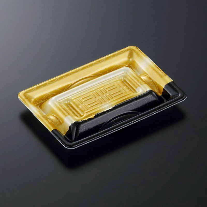 中央化学 刺身容器 輝咲 本体 17-12 出雲G 50枚/袋（ご注文単位24袋）【直送品】