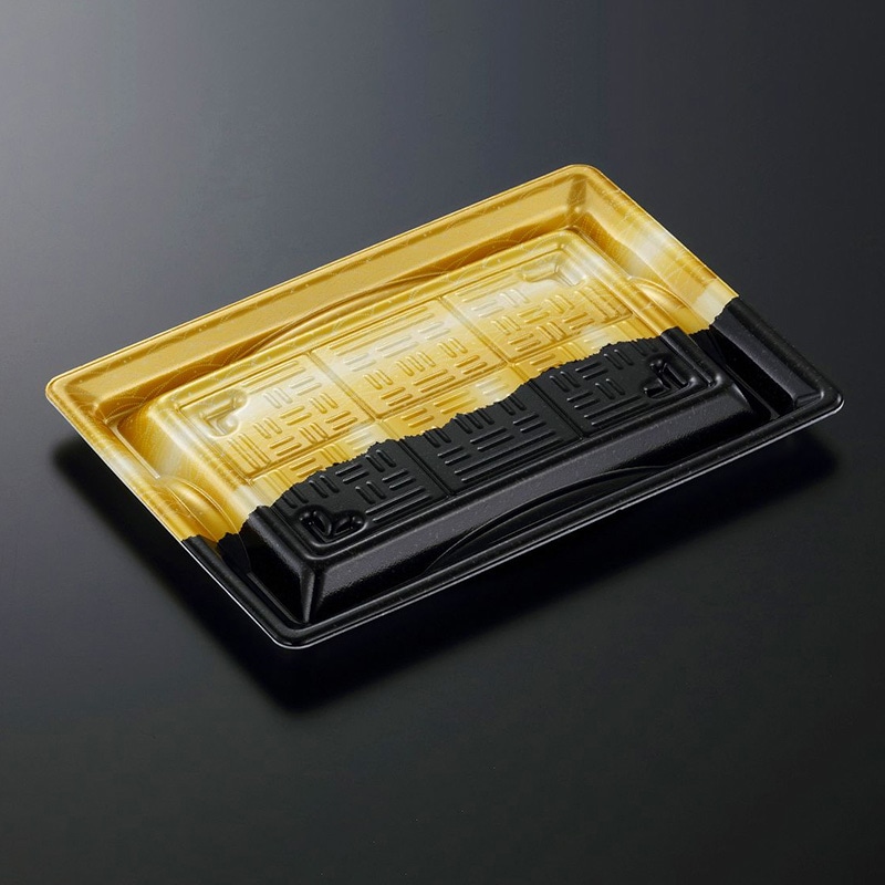 中央化学 刺身容器 輝咲 本体 24-17 出雲G 50枚/袋(ご注文単位12袋)【直送品】