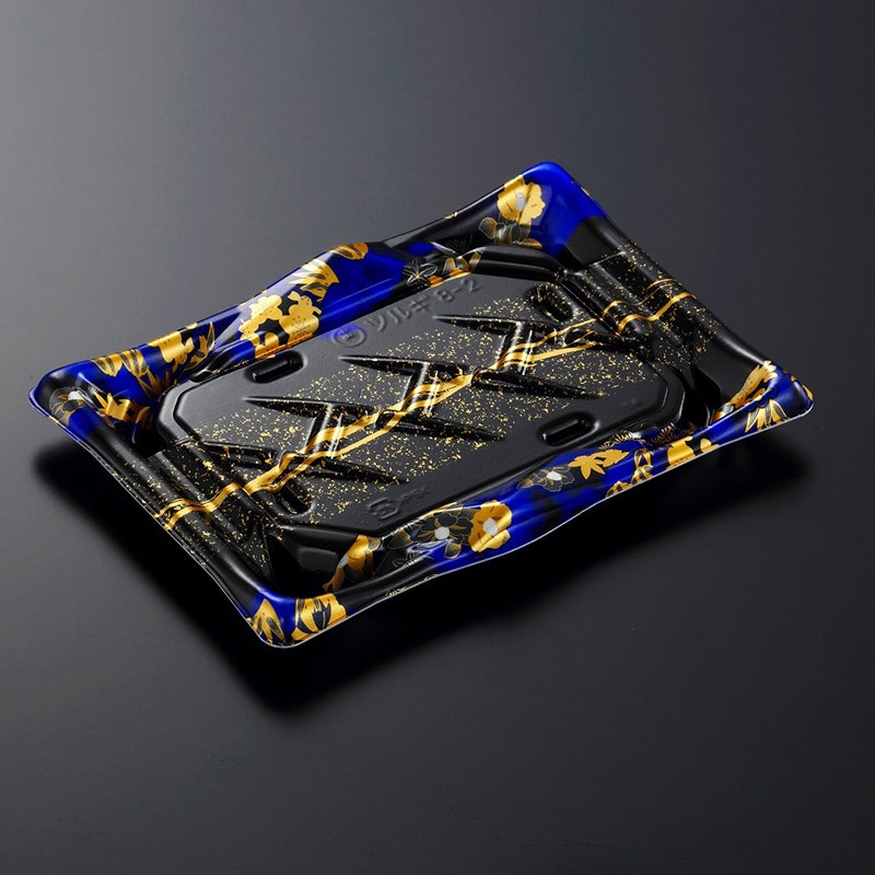 中央化学 寿司容器 剣 本体 8-2 一陣B 50枚/袋（ご注文単位16袋）【直送品】