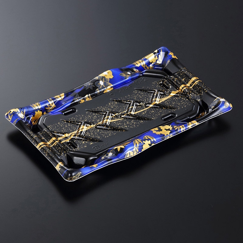 中央化学 寿司容器 剣 本体 10-2 一陣B 50枚/袋(ご注文単位16袋)【直送品】