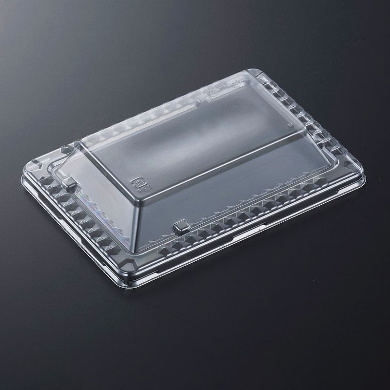 中央化学 刺身容器 輝咲 外嵌合浅蓋 17-12 50枚/袋(ご注文単位24袋)【直送品】