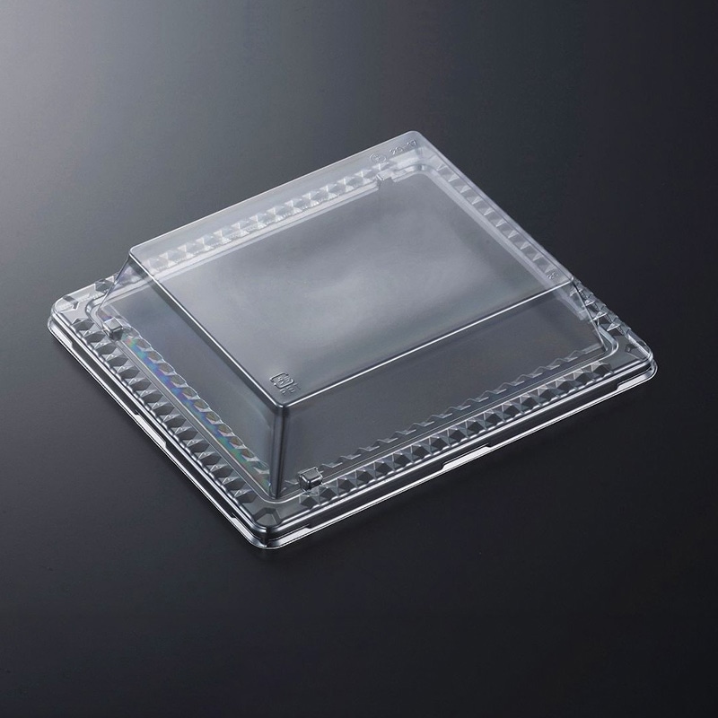 中央化学 刺身容器 輝咲 外嵌合蓋 20-17 50枚/袋(ご注文単位12袋)【直送品】