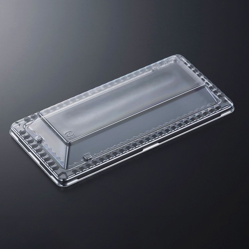 中央化学 刺身容器 輝咲 外嵌合浅蓋 24-12 50枚/袋(ご注文単位16袋)【直送品】