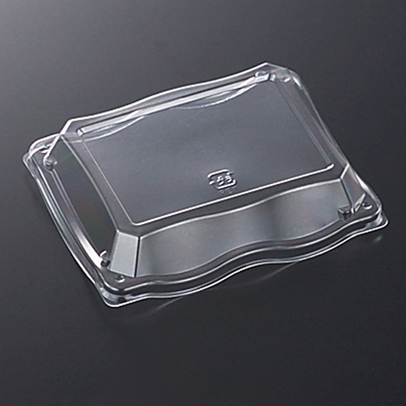 中央化学 刺身容器 CF磯波 外嵌合蓋 CF磯波 3 蓋 (CAPG) 50枚/袋(ご注文単位24袋)【直送品】