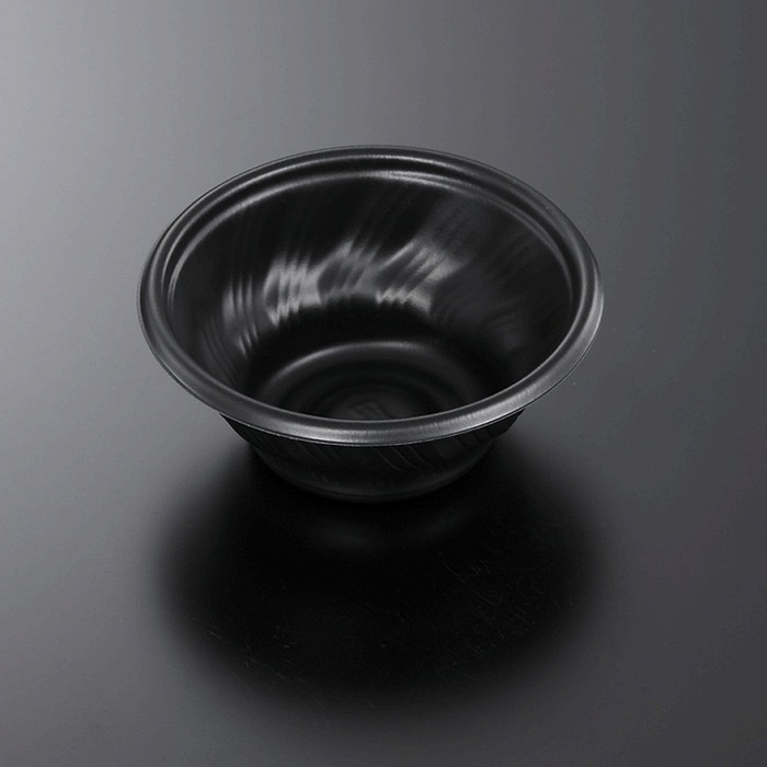 中央化学 丼容器 SD咲き丼 本体 M13 BK 50枚/袋(ご注文単位24袋)【直送品】