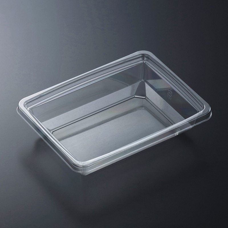 中央化学 サラダ容器 C-APG ベジマグ 本体 20-15(45)  50枚/袋（ご注文単位12袋）【直送品】