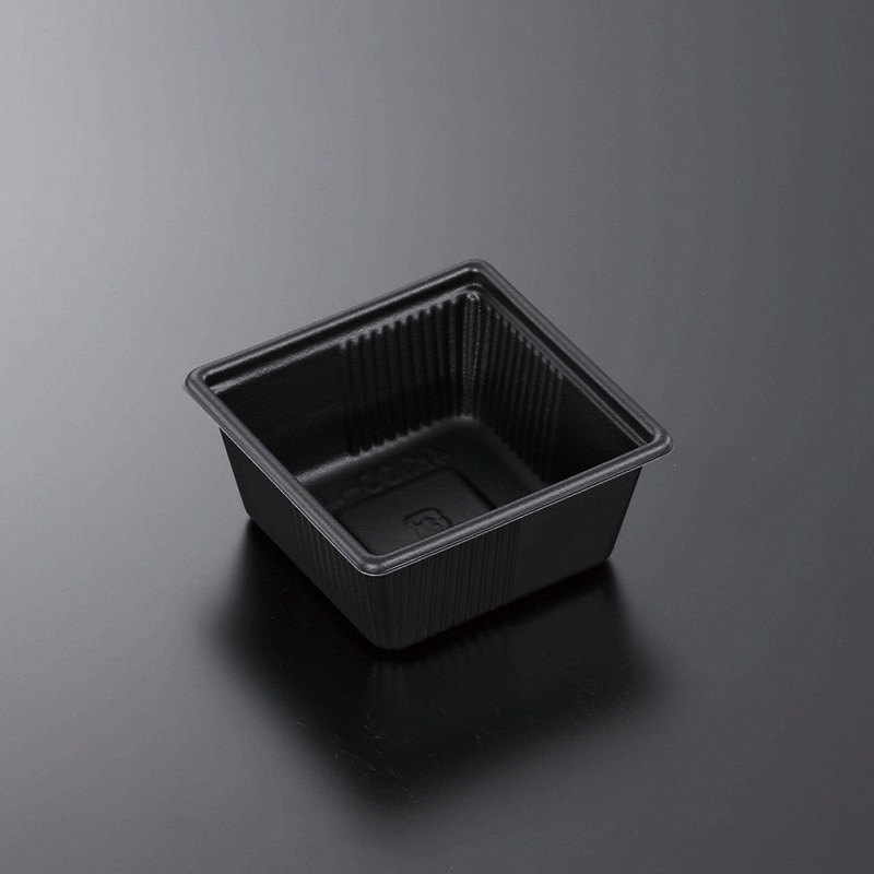 中央化学 惣菜容器 SDキャセロ 4K 100-46 本体 黒 50枚/袋