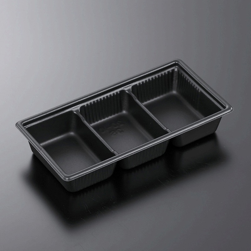 中央化学 軽食容器 SDキャセロ 本体 20-10 3S BK 50枚/袋（ご注文単位12袋）【直送品】