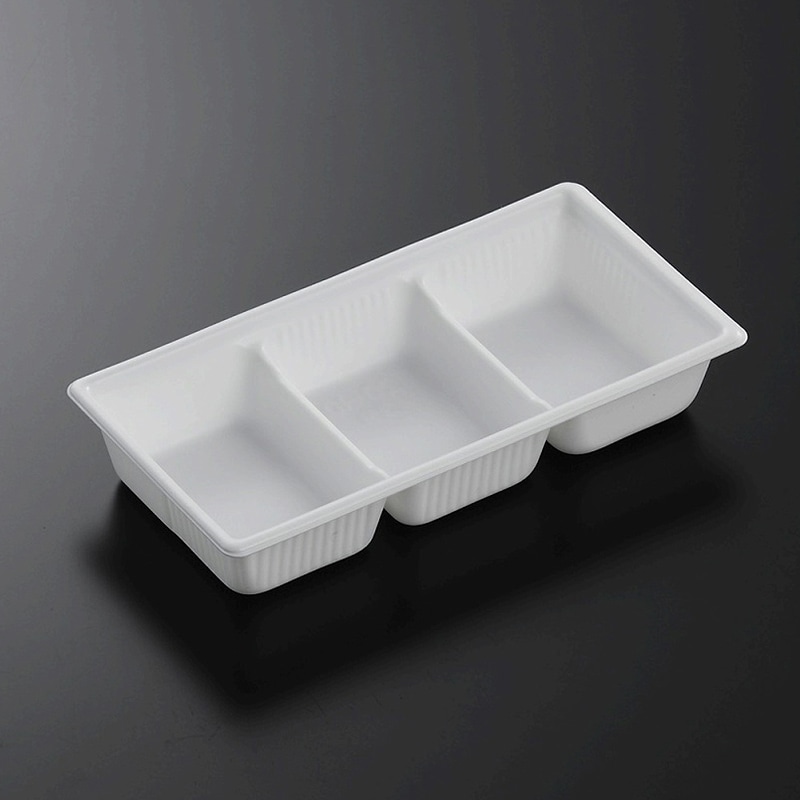 中央化学 軽食容器 SDキャセロ 本体 20-10 3S W 50枚/袋（ご注文単位12袋）【直送品】