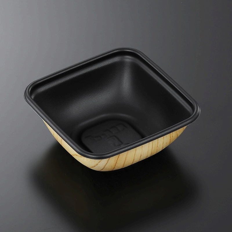 中央化学 丼容器 SD庵里丼 本体 K15深 BK-輪Y 50枚/袋（ご注文単位8袋）【直送品】