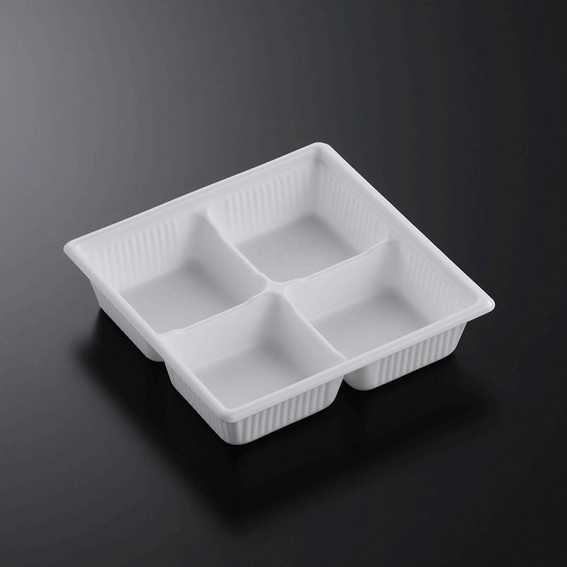 中央化学 惣菜容器 SDキャセロ 15-15 4S 本体 白 50枚/袋