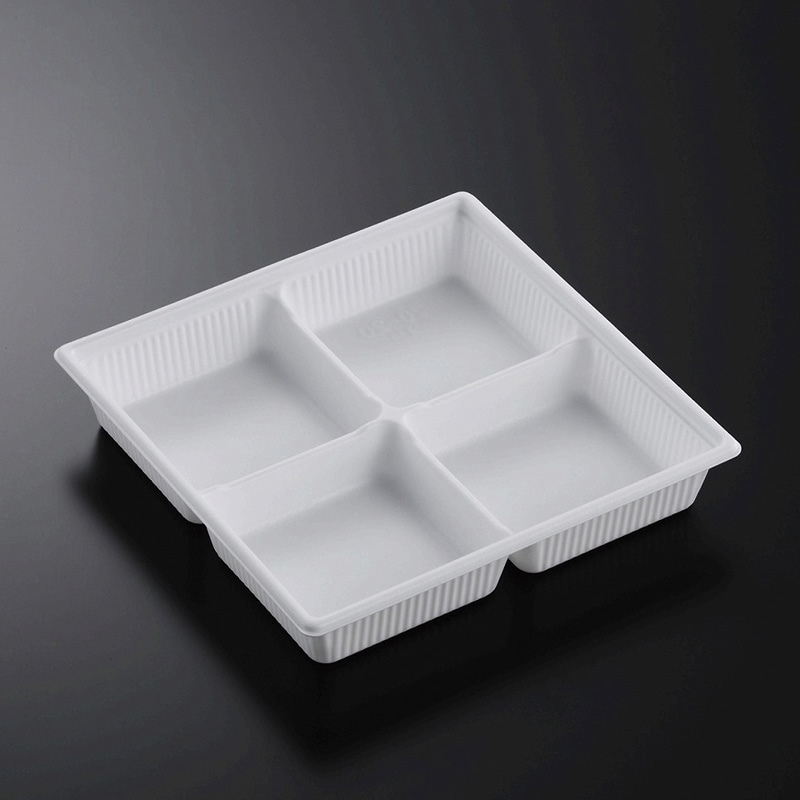 中央化学 惣菜容器 SDキャセロ 20-20 4S 本体 白 50枚/袋