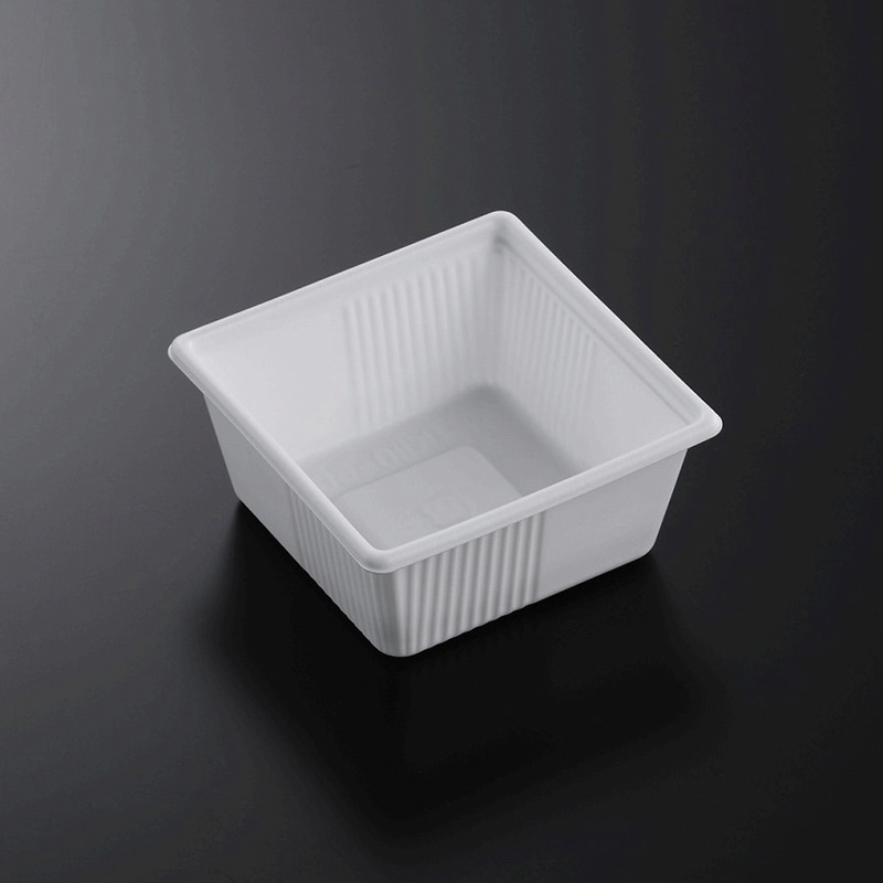 中央化学 惣菜容器 SDキャセロ 4K110-50 本体 白 50枚/袋