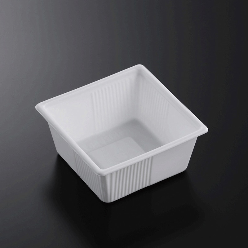 >中央化学 惣菜容器 SDキャセロ 4K125-57 本体 白 50枚/袋