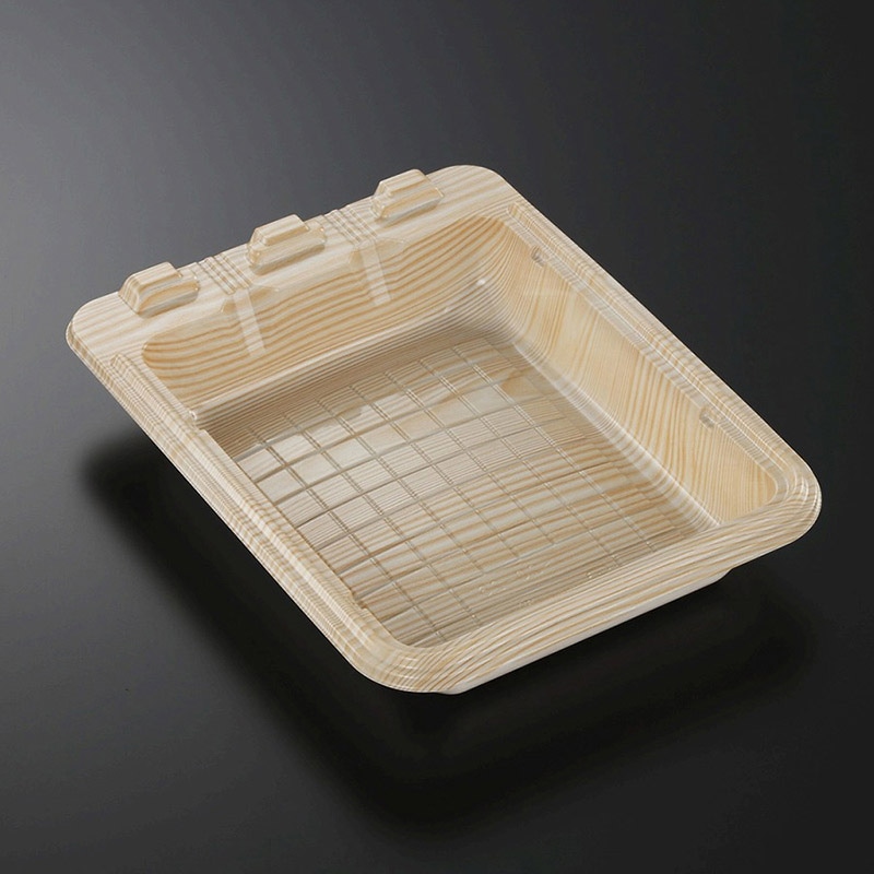 中央化学 惣菜容器 HSバット 本体 20-26 木曽 25枚/袋（ご注文単位16袋）【直送品】