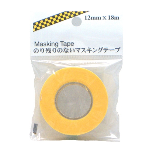 ホースケアプロダクツ のり残りのないマスキングテープ 243J 12mm×18m 243P 12×18 1個(ご注文単位12個)【直送品】