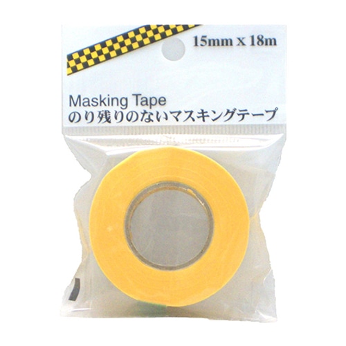 ホースケアプロダクツ のり残りのないマスキングテープ 243J 15mm×18m 243P 15×18 1個(ご注文単位12個)【直送品】