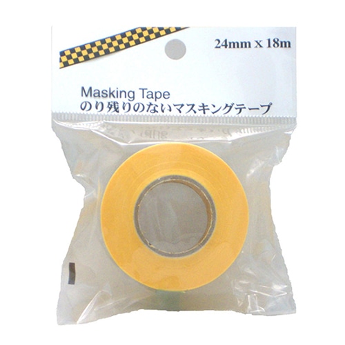 ホースケアプロダクツ のり残りのないマスキングテープ 243J 24mm×18m 243P 24×18 1個(ご注文単位12個)【直送品】