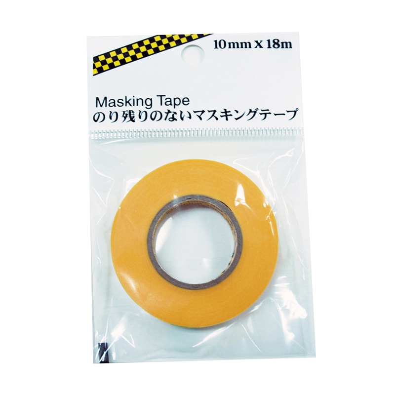 ホースケアプロダクツ のり残りのないマスキングテープ 243J 10mm×18m 243P 10×18 1個(ご注文単位10個)【直送品】