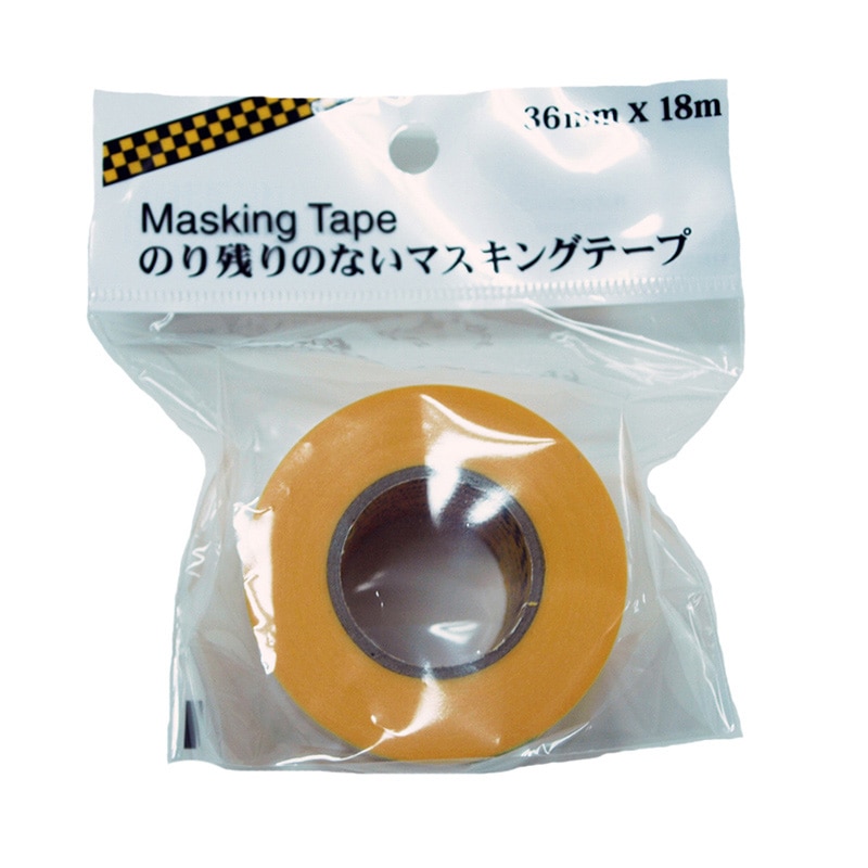 ホースケアプロダクツ のり残りのないマスキングテープ 243J 36mm×18m 243P 36×18 1個(ご注文単位5個)【直送品】