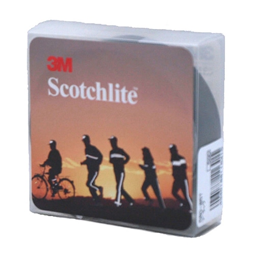 ホースケアプロダクツ 反射テープ 680 封入レンズ型 25mm×1m ブラック 680-85T 1巻(ご注文単位1巻)【直送品】