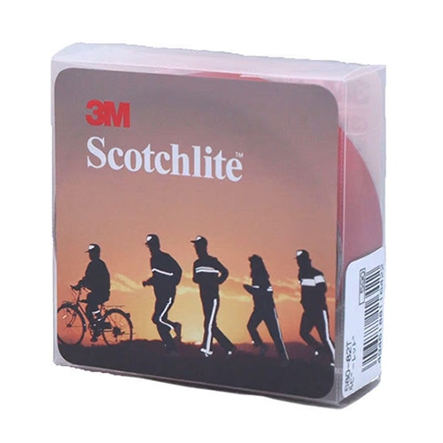 ホースケアプロダクツ 反射テープ 680 封入レンズ型 25mm×1m ルビーレッド 680-82T 1巻(ご注文単位1巻)【直送品】