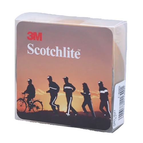 ホースケアプロダクツ 反射テープ 680 封入レンズ型 25mm×1m ゴールド 680-64T 1巻(ご注文単位1巻)【直送品】