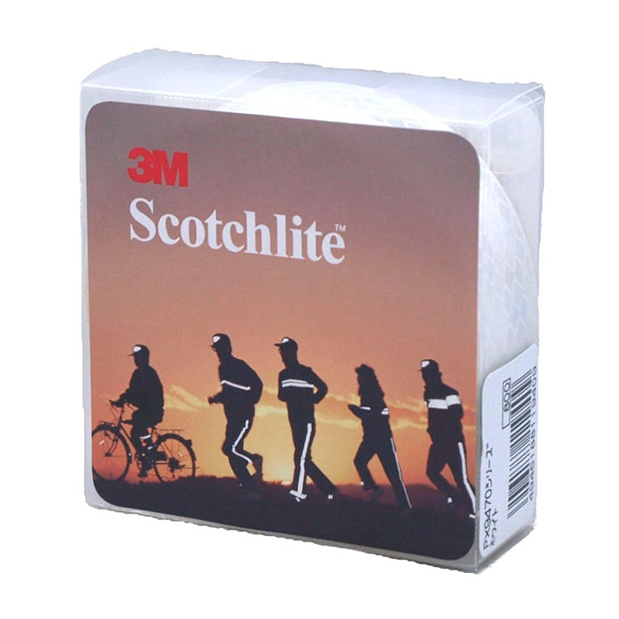 ホースケアプロダクツ 反射テープ プリズムレンズ型 25mm×50cm ホワイト PX9470 1巻(ご注文単位1巻)【直送品】