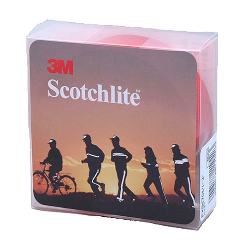 ホースケアプロダクツ 反射テープ プリズムレンズ型 25mm×50cm レッド PX9472 1巻(ご注文単位1巻)【直送品】