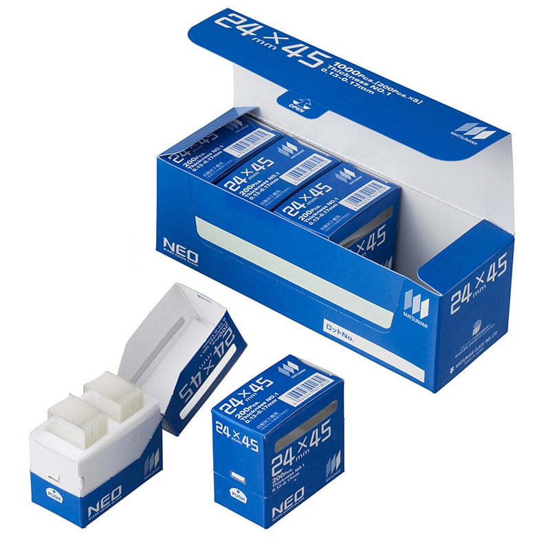 NEOカバーグラス 24×45mm 200枚×5箱 C024451 1個(ご注文単位1個)【直送品】