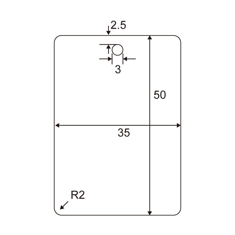 さげ札プリント用紙 UPTPM-30 M A4 25面 30シート/束