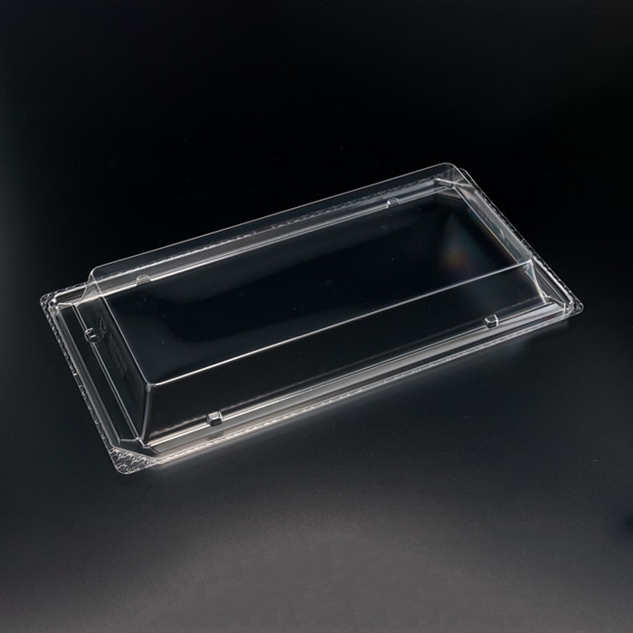 リスパック 寿司容器　バイオPET　美枠寿司　スマート嵌合蓋 2-6OC FAPR350 50枚/袋（ご注文単位12袋）【直送品】