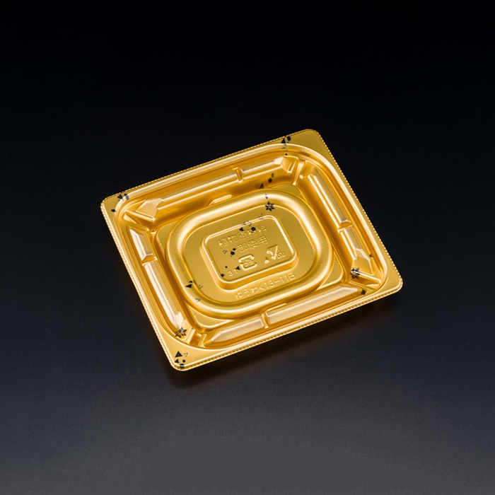 リスパック 惣菜容器 バイオカップ優枠 本体 13-11B PABH014 カリス金 50枚/袋(ご注文単位24袋)【直送品】