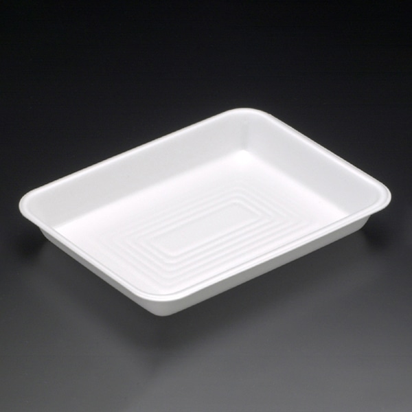 リスパック 汎用トレー GP 550 深 白 FGP5130 50枚/袋（ご注文単位12袋）【直送品】