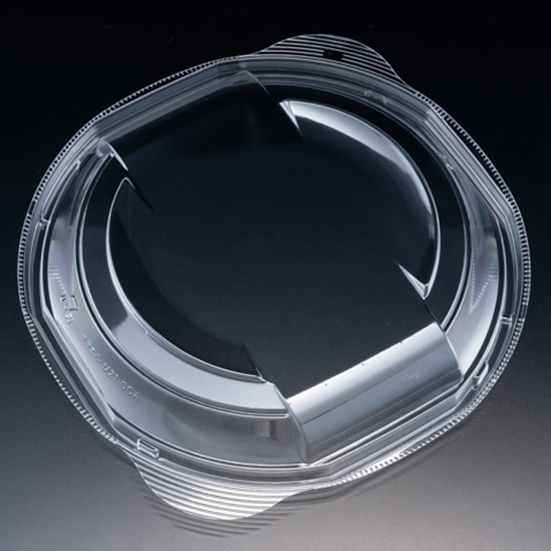 リスパック プレート容器 バイオデリカ サラエル M21OCA クリアー防曇 内嵌合蓋 50枚/袋