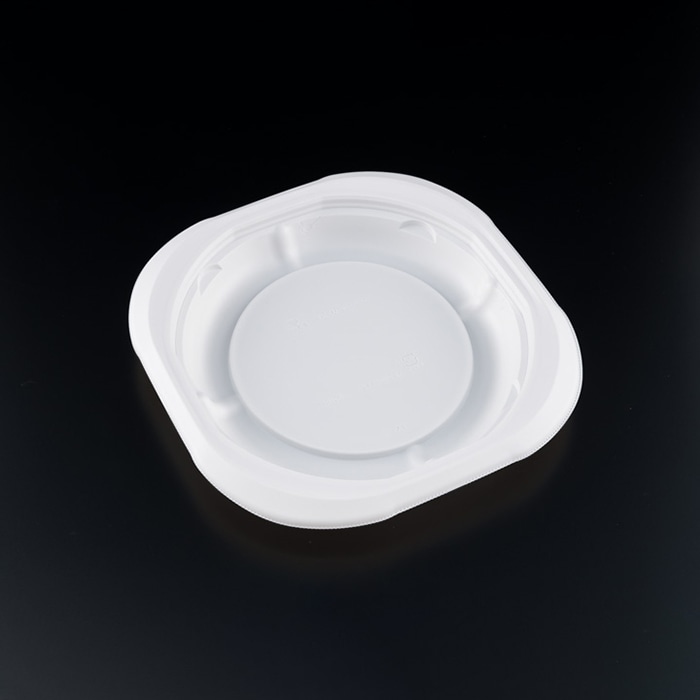 リスパック 惣菜容器　バイオデリカサラエル　本体 M23　B RHBL602 50枚/袋（ご注文単位8袋）【直送品】