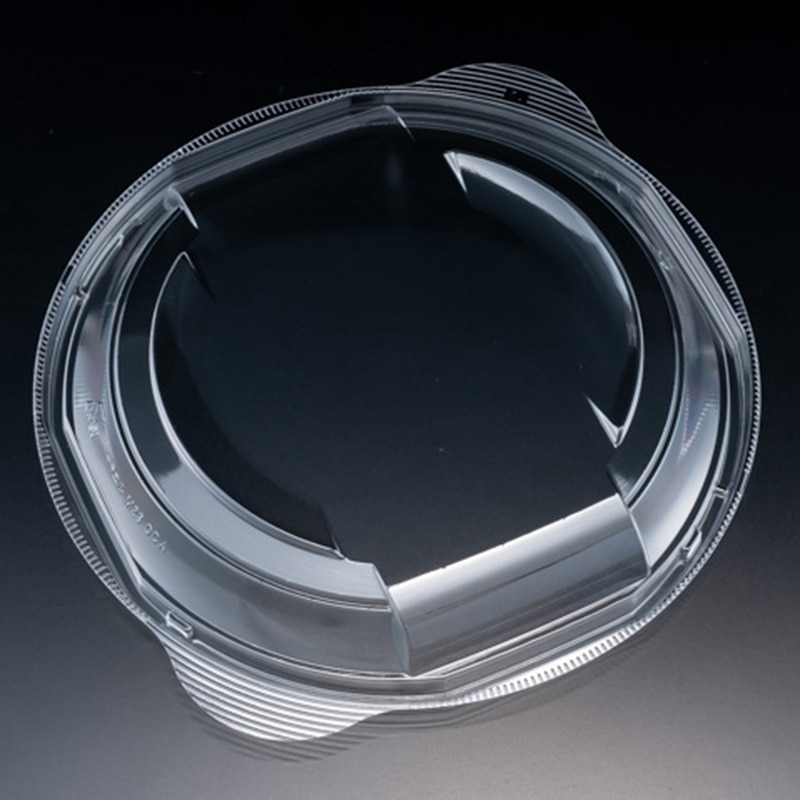 リスパック プレート容器 バイオデリカ サラエル M23OCA クリアー防曇 内嵌合蓋 50枚/袋