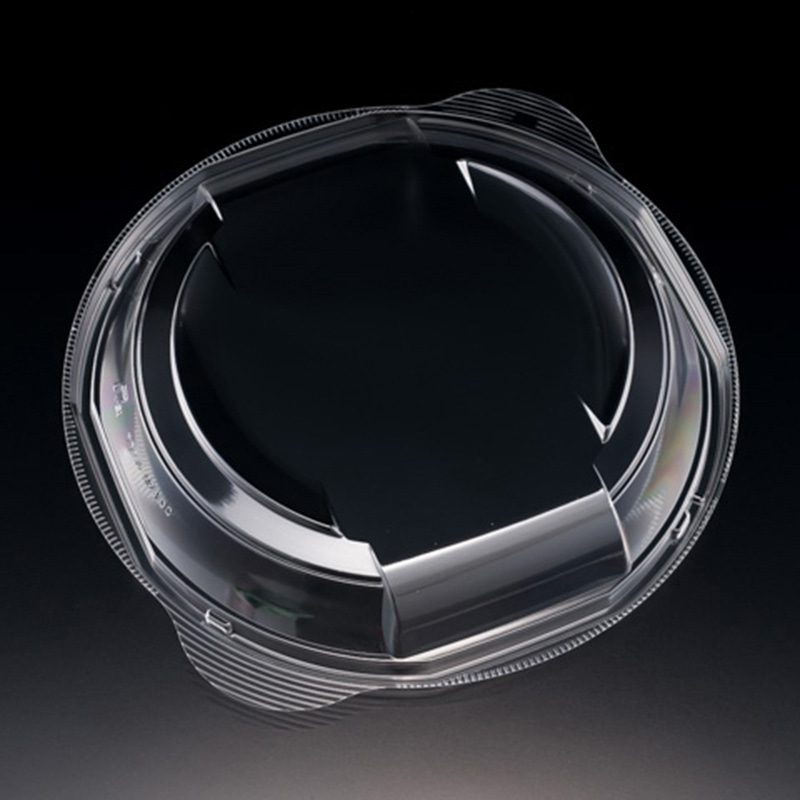 リスパック プレート容器 バイオデリカ サラエル M23OC クリアー防曇 内嵌合蓋 50枚/袋