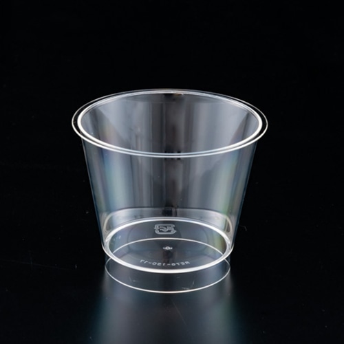 リスパック デザート容器 本体 RE76-150(EX) H07T181 トウメイ 20枚/袋(ご注文単位25袋)【直送品】