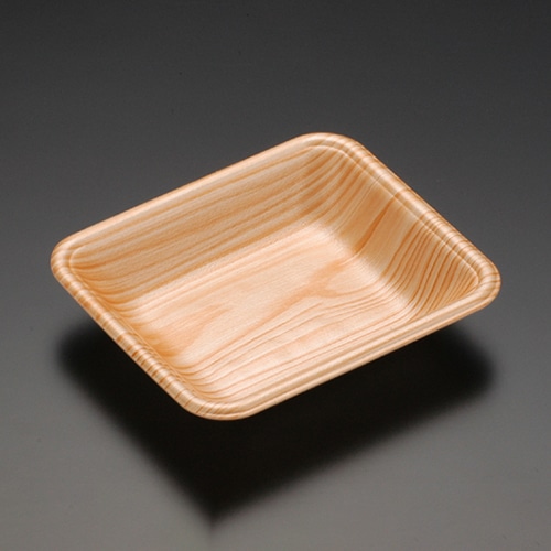 リスパック 汎用トレー J J-15-13 F 美人杉 FLFG063 100枚/袋（ご注文単位25袋）【直送品】