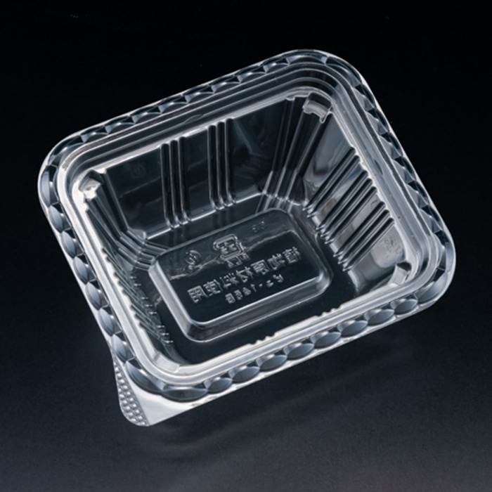 リスパック 惣菜容器　ニュートカップ　ビュー　本体 145B クリアー 50枚/袋（ご注文単位18袋）【直送品】